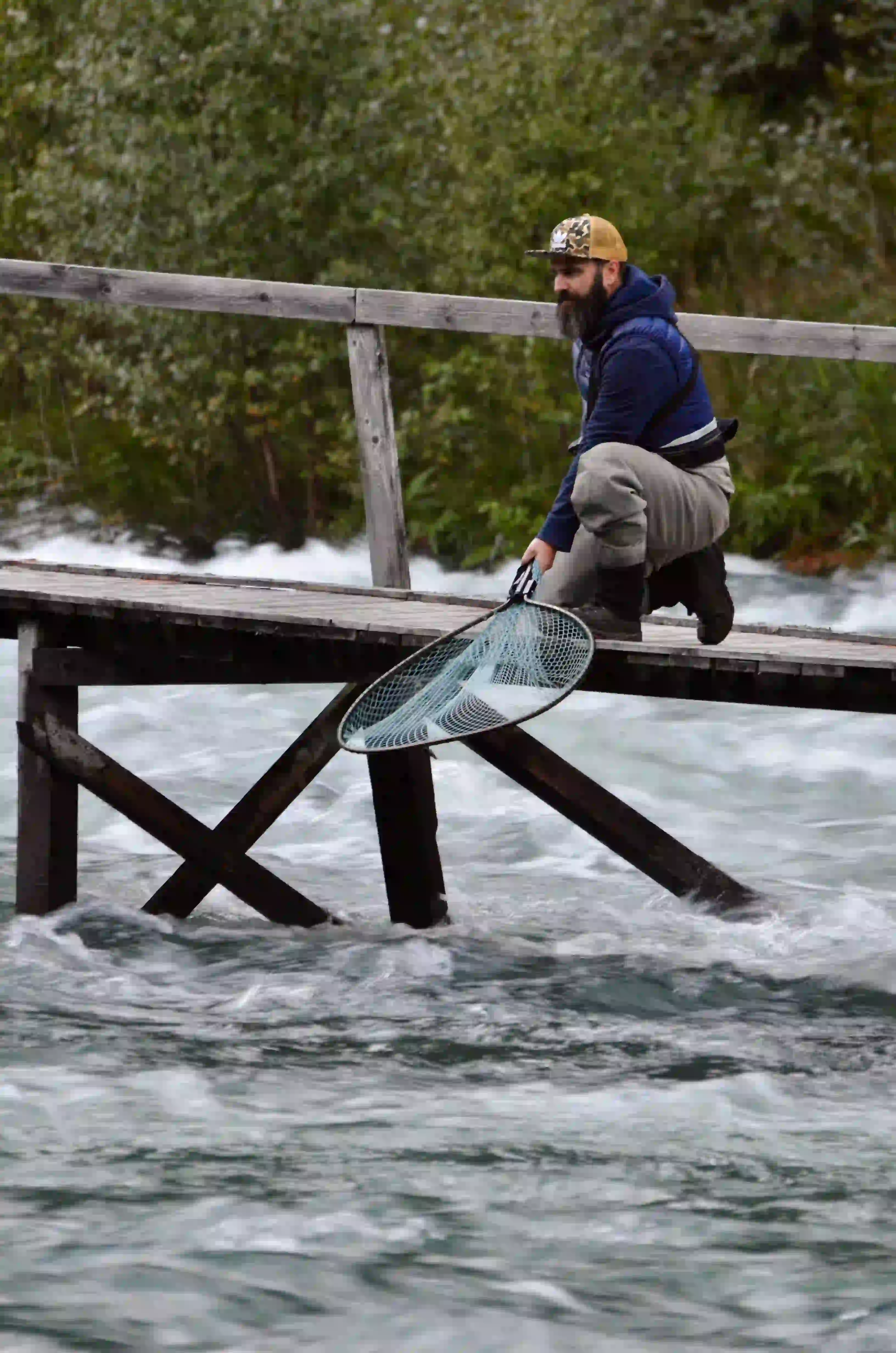 Portrait of Platforms of Despair, Atlantic Salmon Fishing